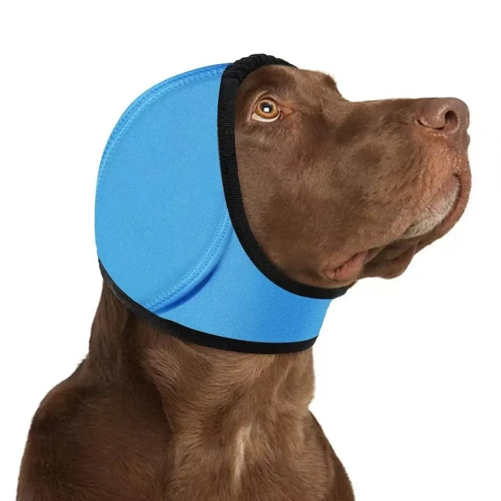 Dog Calming Earmuffs: Noise-Reducing Ear Covers for Fireworks, Thunderstorms & Grooming