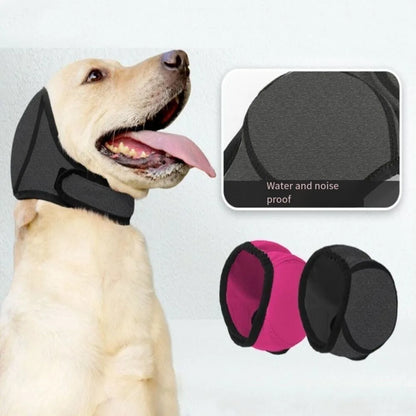 Dog Calming Earmuffs: Noise-Reducing Ear Covers for Fireworks, Thunderstorms & Grooming