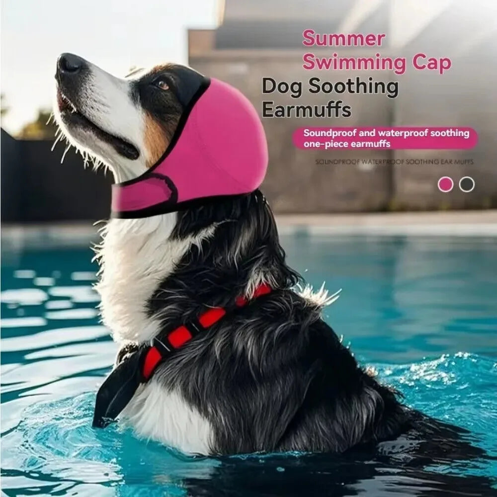 Dog Calming Earmuffs: Noise-Reducing Ear Covers for Fireworks, Thunderstorms & Grooming