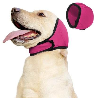 Dog Calming Earmuffs: Noise-Reducing Ear Covers for Fireworks, Thunderstorms & Grooming