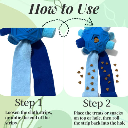 Snuffle Ball Treat Toy for Dogs: Interactive Slow Feeder That Keeps Them Busy & Sniffing