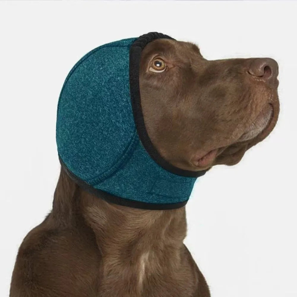 Dog Calming Earmuffs: Noise-Reducing Ear Covers for Fireworks, Thunderstorms & Grooming
