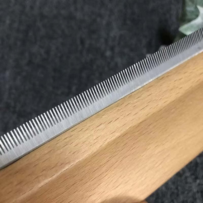 Wooden Deshedding Tool for Dogs, Cats & Horses: Removes Loose Undercoat Fur in Minutes