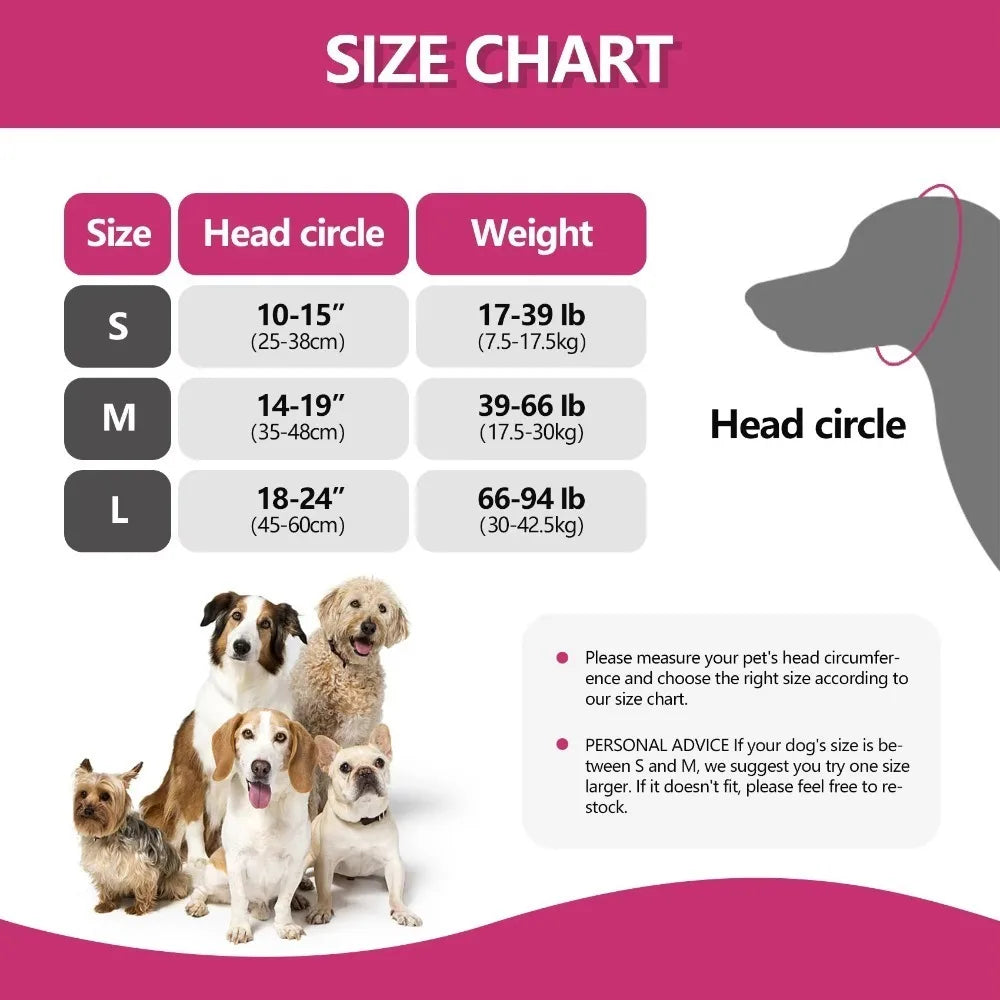Dog Calming Earmuffs: Noise-Reducing Ear Covers for Fireworks, Thunderstorms & Grooming