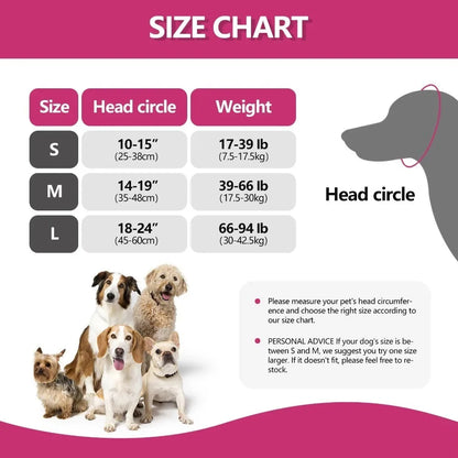 Dog Calming Earmuffs: Noise-Reducing Ear Covers for Fireworks, Thunderstorms & Grooming